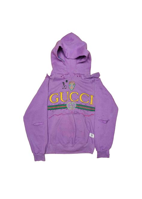 gucci hoodie violet|gucci hoodie original price.